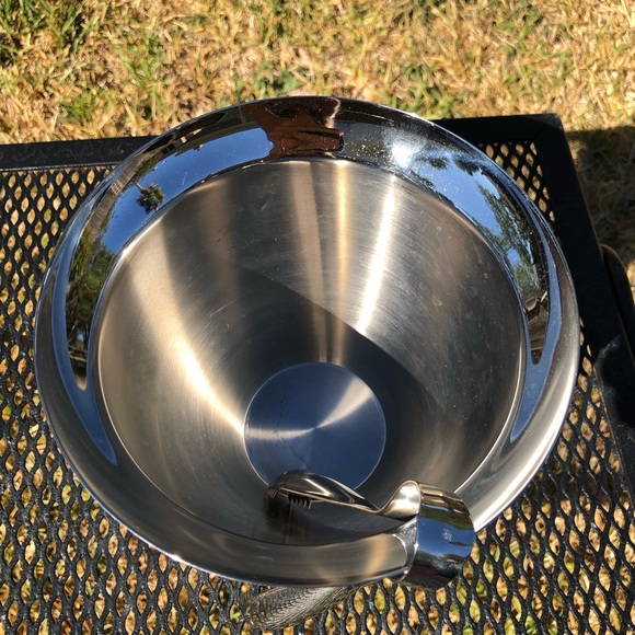 WMF GERMANY CROMARGAN 18/10 STAINLESS STEEL CHAMPAGNE ICE BUCKET WINE COOLER - Picture 4 of 11